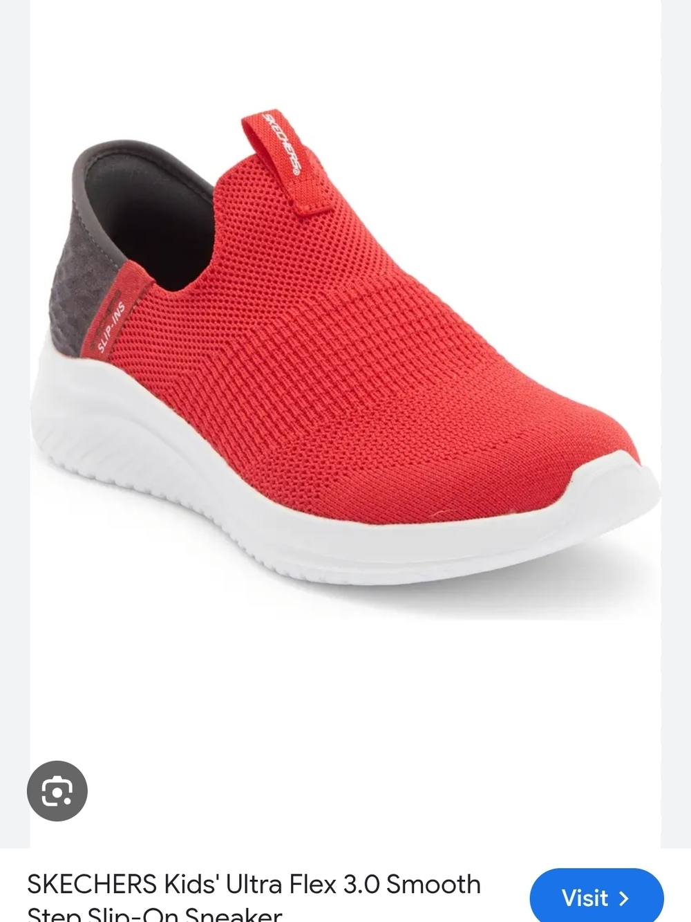 Skechers Kids' Ultra Flex 3.0 Smooth Step Slip-On Sneaker